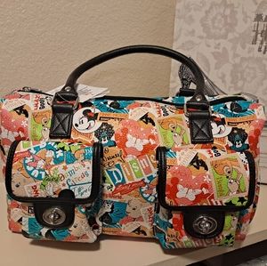 Disney Park Satchel Amusement Park Patchwork Disney World Purse